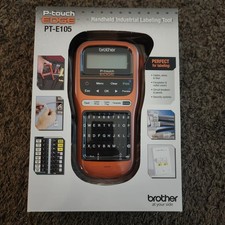 Brother P-Touch Edge PT-E105 Handheld Industrial Monochrome Label Maker - New picture