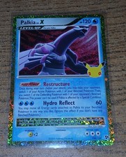 Pokémon 30th Anniversary Palkia LV. X 106/106 Gold Rare Card NM picture