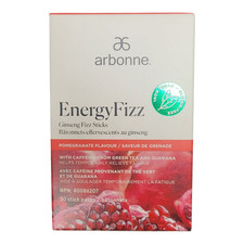 Arbonne Energy Fizz Sticks Pomegranate (30 Sticks) - New - Exp. 7/2027 picture