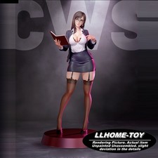 1/6 hot Secretary 3D Print Model Unpainted Unassembled GK statue Figure picture