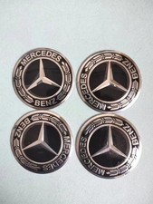 4PCs MERCEDES BENZ Wheel Center Hub Rim Cap Stickers Decal LOGO 56 mm picture