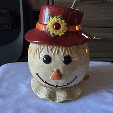 Scentsy Scarecrow Fall Halloween Thanksgiving Premium Warmer Full Size NEW InBOX picture