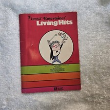 Vintage 1976 Kimball Entertainer Living Hits Sheet Music Organ Songbook 70s Pop picture