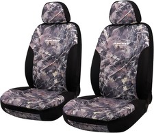 Premium Camo Front Seat Covers – Waterproof Wear Resistant Neoprene & Oxford ... picture