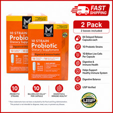 2 Pack Member's Mark 10 Strain Probiotic 84 Capsules picture