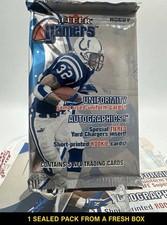 🔥 SEALED 2000 Fleer Gamers Hobby Pack – Autos + Game-Used Hits-🔥 picture