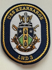 Ship's crest patch of USS KEARSARGE (LHD-3) picture