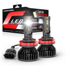 H11 LED Headlight Super Bright Bulbs Kit 8000K White 330000LM High/Low Beam picture