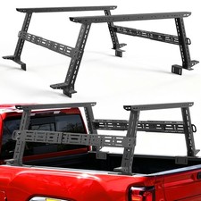 1300LBS Adjustable Overland Truck Bed Rack For F-150/Tundra/Ram/Silverado/Tacoma picture