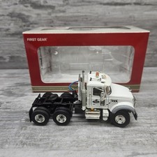 First Gear 50-3156 1:50 Diecast Cab Only White Mack Granite MP Tractor W/ Box picture