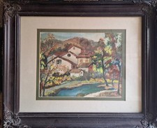 Fine Art, signed original Oil painting, with framed 