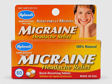 Hyland's Homeopathic Migraine Headache Relief Quick-Dissolving 60 Tablets picture