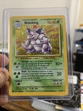 Wizards of the Coast Pokemon TCG Nidoking Base Set 11/102 Holo Rare 1999-2000 picture
