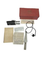Vintage Leitz Synchronblitzer Leica Wetzlar Collapsible Fan Flash Kit Box picture