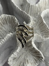 Unique Design 925 Sterling Silver Ring Size 7 picture