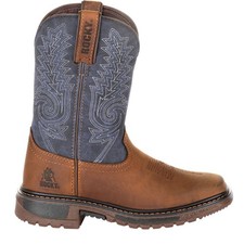 Rocky Kids' Ride FLX Western Boot - RKW0255C Unisex Kids' Western Shoes picture