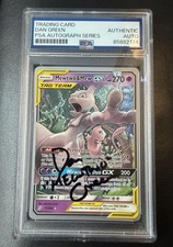 POKEMON 2019 WORLD CHAMPIONSHIPS DECK MEWTWO & MEW GX PSA AUTOGRAPH picture