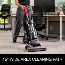 BLACK - SANITAIRE FORCE® QUIETCLEAN® UPRIGHT VACUUM SC5845D picture