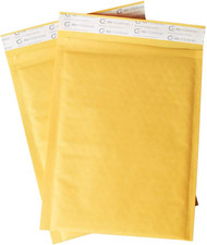 50/500/1000/1500/2000/2500/3000/4000/5000/10000 Pcs #000 4X8 Kraft Bubble Padded picture