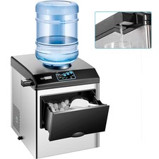 2in1 Electric Countertop Ice Cube Maker 48lbs w/ Water Dispenser Combo Machine picture
