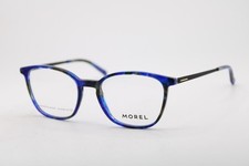 NEW MOREL FRANCE 20152K BN04 BLACK BLUE HAVANA AUTHENTIC FRAMES EYEGLASSES 51-18 picture