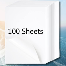 Koala Sticker Paper for Inkjet + Laser Printers 100 Full Sheets Shipping Label picture