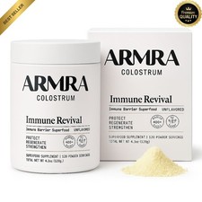ARMRA Colostrum Superfood Grass-Fed Immune Fitness Brain Benefits Unflavored New picture