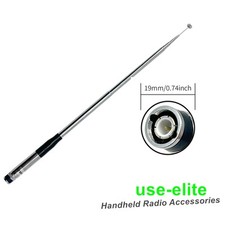 130CM/ 51inch 27MHz CB Radio Telescopic Antenna BNC Male Connector Radio picture