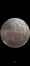 1895-S $1 Morgan Silver Dollar VF Condition U.S Coin picture