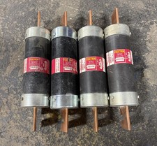 Lot Of 4 Bussmann Buss FRS-R-250 Fusetron Fuse 250A 600V 250 Amp RK5 picture