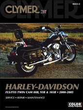 Clymer Shop Repair Manual #M423-2 Harley Davidson FatBoy/Softail picture