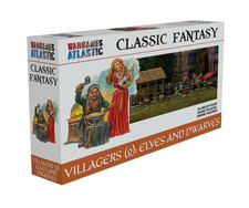 Wargames Atlantic: Classic Fantasy - Villagers (2) Elves & Dwarves picture
