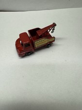 Vtg Lesney Matchbox Thames Trader Wreck Truck England Tow Hook Red No 13 Nice picture