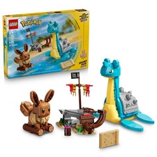 LEGO Pokmon SMART Play Eevee and Lapras Treasure Hunt Building Set, 623 Pieces, picture