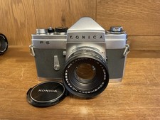 *Rare : Almost Mint* Konica FS Film Camera Hexanon 52mm F/1.8 Standard Lens /JPN picture