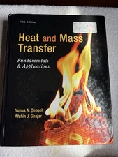 Heat and Mass Transfer Fundamentals Applications 5th Cengel Ghajar Hardcover picture