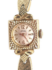 Vintage Lucien Piccard 14K Gold Ladies Watch picture