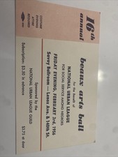 Harlem Savoy  Ballroom Ticket 1956 picture