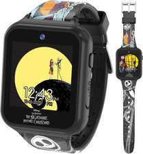 Accutime Kids Smartwatch Black Nightmare Before Christmas Interactive Camera picture