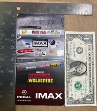 Deadpool and & Wolverine Regal IMAX Collectible Ticket Reynolds Jackman 2024 picture