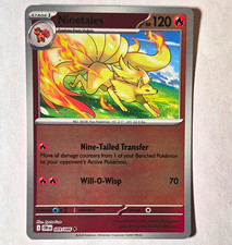 Nintendo Ninetales 009/086 Paldea Evolved Reverse Holo Uncommon 120 HP EN picture