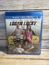 New Logan Lucky (Blu-ray Disc, 2017) Sealed 2-Disc Set Ships Free Daniel Craig picture