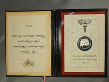 1976 Official Bicentennial Day Commemorative Sterling Silver Medal Set Complete picture