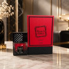 Lattafa Khamrah Karaz Eau De Parfum For Unisex, 3.4 Oz, Long Lasting, New In Box picture