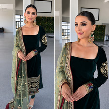 Indian Bollywood Designer Dress Salwar Kameez Suit Party Wear Wedding Pakistani picture