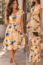 Vanessa Virginia Anthropologie Puzzled Pieces 100% Silk Dress Size 2 picture
