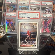 Michael Jordan #23 Chicago Bulls PSA 6 EX-MT Upper Deck 1992-93 picture