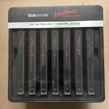 A Nightmare On Elm Street 7-Film Collection 4K Steelbook Library Case - IN HAND picture