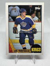 1987-88 Topps - Luc Robitaille #42 (RC) picture