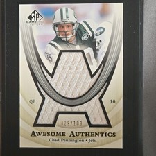 2004 Upper Deck SP Game Used Awesome Authentics #AA-CH Chad Pennington /100 picture